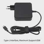Universele 65W USB-C Snellader Adapter voor Laptops en Telefoons