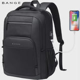 BANGE Waterdichte Laptop Rugzak 15.6 inch met USB Laadpoort - Multifunctioneel voor Reizen, School & Werk