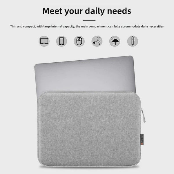 Luxe Laptop Sleeve & Tas - Beschermhoes voor 12.5 t/m 16.7 Inch Laptops