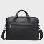 Luxe Leren Aktetas voor Heren - 15 Inch Laptoptas van Echt Leer