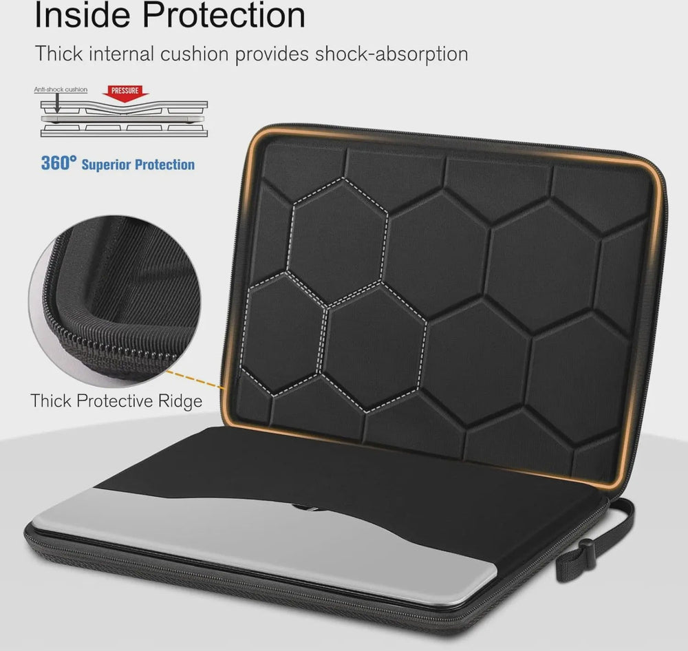 Schokbestendige EVA Laptop Sleeve Case voor 13-16 inch MacBook, HP, Dell, Lenovo