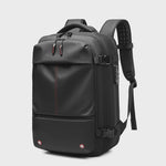 Ruime 17 Inch Laptop Backpack met Vacuümcompressie & Uitbreidbaar Ontwerp - Zaken, School & Outdoor