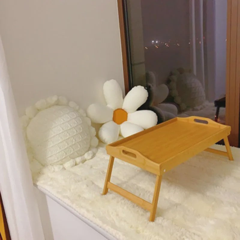 Opklapbare Bedtafel 50cm - Laptoptafel, Ontbijtplateau & Bureau voor Balkon/Slaapkamer