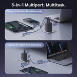 Baseus 100W GaN Snellader: Laad Laptop, Tablet & Telefoon Snel Op