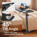 Verstelbaar Zit-Sta Bureau met Pneumatische Lift - Laptoptafel voor Thuis