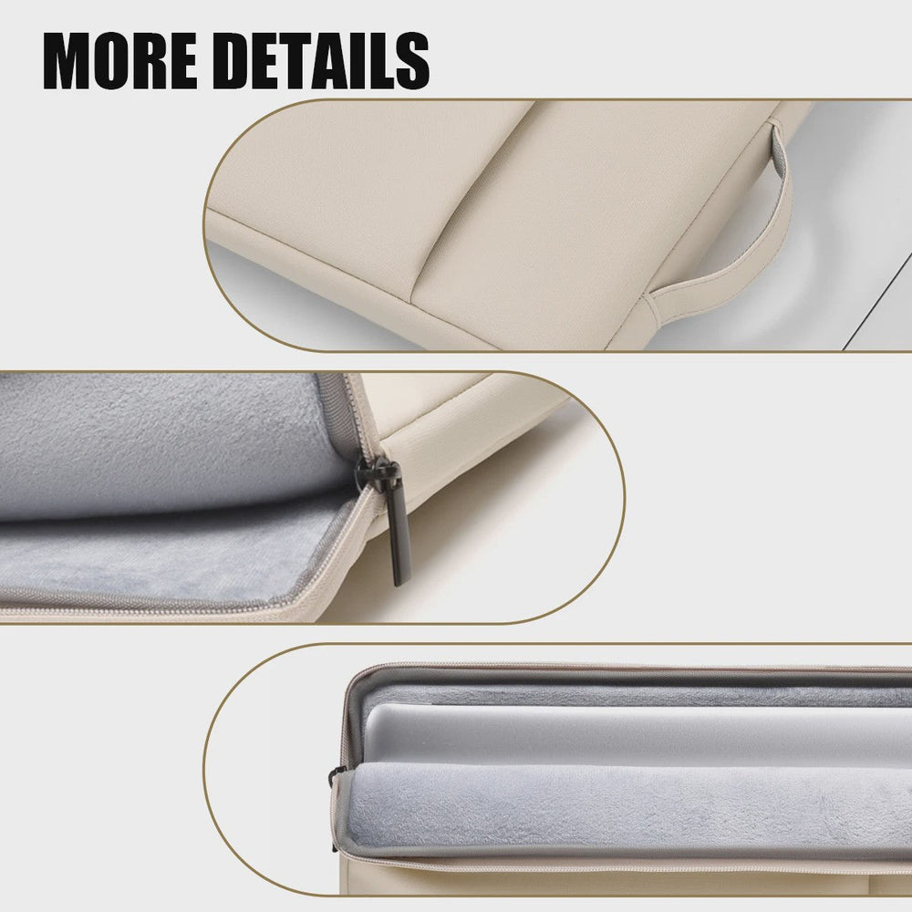 Universele Laptop Sleeve 13.3-15.6 inch - Beschermhoes met Handvat & Extra Vak