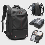 Ruime 17 Inch Laptop Backpack met Vacuümcompressie & Uitbreidbaar Ontwerp - Zaken, School & Outdoor