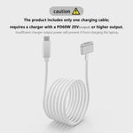 USB-C naar MagSafe 2 T-vorm Kabel voor MacBook Air/Pro - 1.8m Gevlochten Snellader